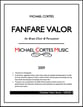 Fanfare Valor Concert Band sheet music cover